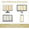 image:imageDriftAway Boho Linen Blend Kitchen Valance Curtain Blackout 18 Inch for Living Room Lined Rod Pocket Floral Farmhouse Country Short Curtains for Small Windows 1 PanelIvory Beige