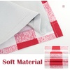 image:imageDriftAway Buffalo Plaid Blackout Curtains 2 Panels W52 x L63 BlackRed