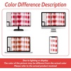 image:imageDriftAway Buffalo Plaid Blackout Curtains 2 Panels W52 x L63 BlackRed