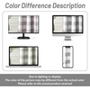 image:imageDriftAway Buffalo Plaid Blackout Curtains 2 Panels W52 x L63 BlackWovengray