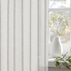 image:imageDriftAway Kitchen Curtains Striped Tier Linen Short Curtains Windowpane Plaid Cafe 45 Inch Length for Living Room Bathroom Chris Farmhouse Rustic Rod Pocket 2 Panels GrayFarmhouse Gray