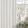 image:imageDriftAway Kitchen Curtains Striped Tier Linen Short Curtains Windowpane Plaid Cafe 45 Inch Length for Living Room Bathroom Chris Farmhouse Rustic Rod Pocket 2 Panels GrayFarmhouse Gray