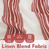 image:imageDriftAway Kitchen Curtains Striped Tier Linen Short Curtains Windowpane Plaid Cafe 45 Inch Length for Living Room Bathroom Chris Farmhouse Rustic Rod Pocket 2 Panels GrayChris Red