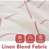 image:imageDriftAway Kitchen Curtains Striped Tier Linen Short Curtains Windowpane Plaid Cafe 45 Inch Length for Living Room Bathroom Chris Farmhouse Rustic Rod Pocket 2 Panels GrayPlaid Red