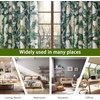 image:imageDriftAway Olive Green Linen Curtains Blackout 84 Inches Long Lined Thermal Window Drapes for Bedroom Back Tab Farmhouse Leaf Home Decoration 2 PanelsLinen Green