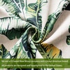 image:imageDriftAway Olive Green Linen Curtains Blackout 84 Inches Long Lined Thermal Window Drapes for Bedroom Back Tab Farmhouse Leaf Home Decoration 2 PanelsLinen Green