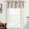 image:imageDriftAway 100 Blackout Curtains Toile Linen Back Tab W52xL84 BlackBeige
