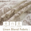image:imageDriftAway 100 Blackout Curtains Toile Linen Back Tab W52xL84 BlackBeige
