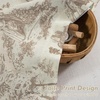 image:imageDriftAway 100 Blackout Curtains Toile Linen Back Tab W52xL84 BlackBeige
