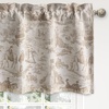 image:imageDriftAway 100 Blackout Curtains Toile Linen Back Tab W52xL84 BlackBeige