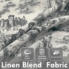 image:imageDriftAway 100 Blackout Curtains Toile Linen Back Tab W52xL84 BlackBlack