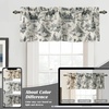image:imageDriftAway 100 Blackout Curtains Toile Linen Back Tab W52xL84 BlackBlack