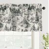 image:imageDriftAway 100 Blackout Curtains Toile Linen Back Tab W52xL84 BlackBlack