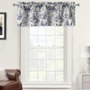 image:imageDriftAway 100 Blackout Curtains Toile Linen Back Tab W52xL84 BlackNavy