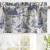 image:imageDriftAway 100 Blackout Curtains Toile Linen Back Tab W52xL84 BlackNavy