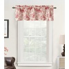 image:imageDriftAway 100 Blackout Curtains Toile Linen Back Tab W52xL84 BlackRed