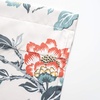 image:imageDriftAway Ada Botanical Print Lined Flower Leaf Thermal Insulated Window Valance Rod Pocket Scalloped Swag Valance 52 Inch by 16 Inch Plus 2 Inch Header Ivory Orange Teal 1 PackIvory Orange Teals Shape