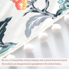 image:imageDriftAway Ada Botanical Print Lined Flower Leaf Thermal Insulated Window Valance Rod Pocket Scalloped Swag Valance 52 Inch by 16 Inch Plus 2 Inch Header Ivory Orange Teal 1 PackIvory Orange Teal