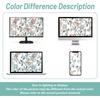 image:imageDriftAway Ada Floral Botanical Print Flower Leaf Lined Thermal Insulated Room Darkening Blackout Tie Up Window Curtains 2 Layers Each 45 Inch by 63 Inch Ivory Orange TealIvory Orange Tealgrommet