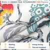 image:imageDriftAway Ada Floral Botanical Print Flower Leaf Lined Thermal Insulated Room Darkening Blackout Tie Up Window Curtains 2 Layers Each 45 Inch by 63 Inch Ivory Orange TealIvory Orange Tealrod Pocket