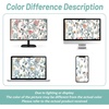image:imageDriftAway Ada Floral Botanical Print Flower Leaf Lined Thermal Insulated Room Darkening Blackout Tie Up Window Curtains 2 Layers Each 45 Inch by 63 Inch Ivory Orange TealIvory Orange Tealrod Pocket