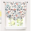 image:imageDriftAway Ada Floral Botanical Print Flower Leaf Lined Thermal Insulated Room Darkening Blackout Tie Up Window Curtains 2 Layers Each 45 Inch by 63 Inch Ivory Orange TealIvory Orange Tealrod Pocket