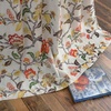 image:imageDriftAway Ada Floral Botanical Print Flower Leaf Lined Thermal Insulated Room Darkening Blackout Tie Up Window Curtains 2 Layers Each 45 Inch by 63 Inch Ivory Orange TealOrange Terra Cottaback Tab
