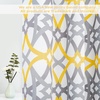 image:imageDriftAway Alexander 80 Blackout Curtains for Living Room 250GSM Pattern Match Thermal Insulated Room Darkening Geo Moroccan Mid Century Grommet Bedroom Drapes 2 Panels 52 Inch by 84 Inch Red GrayG Yellow Gray
