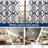 image:imageDriftAway Alexander 80 Blackout Curtains for Living Room 250GSM Pattern Match Thermal Insulated Room Darkening Geo Moroccan Mid Century Grommet Bedroom Drapes 2 Panels 52 Inch by 84 Inch Red GrayG Navy Gray