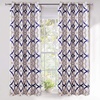 image:imageDriftAway Alexander 80 Blackout Curtains for Living Room 250GSM Pattern Match Thermal Insulated Room Darkening Geo Moroccan Mid Century Grommet Bedroom Drapes 2 Panels 52 Inch by 84 Inch Red GrayG Navy Gray