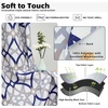 image:imageDriftAway Alexander 80 Blackout Curtains for Living Room 250GSM Pattern Match Thermal Insulated Room Darkening Geo Moroccan Mid Century Grommet Bedroom Drapes 2 Panels 52 Inch by 84 Inch Red GrayG Navy Gray