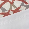 image:imageDriftAway Alexander 80 Blackout Curtains for Living Room 250GSM Pattern Match Thermal Insulated Room Darkening Geo Moroccan Mid Century Grommet Bedroom Drapes 2 Panels 52 Inch by 84 Inch Red GrayLinen Red Gray