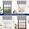 image:imageDriftAway Alexander Blackout Valances for Windows Thermal Insulated Kitchen Topper Geometric Moroccan Mid Century Pattern Match Thick Bathroom Curtain Valance Rod Pocket 52 Inch by 14 Inch RedGrayMasonnavy