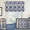 image:imageDriftAway Alexander Blackout Valances for Windows Thermal Insulated Kitchen Topper Geometric Moroccan Mid Century Pattern Match Thick Bathroom Curtain Valance Rod Pocket 52 Inch by 14 Inch RedGrayMasonnavy