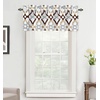 image:imageDriftAway Alexander Blackout Valances for Windows Thermal Insulated Kitchen Topper Geometric Moroccan Mid Century Pattern Match Thick Bathroom Curtain Valance Rod Pocket 52 Inch by 14 Inch RedGrayAlexanderbrown