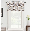 image:imageDriftAway Alexander Blackout Valances for Windows Thermal Insulated Kitchen Topper Geometric Moroccan Mid Century Pattern Match Thick Bathroom Curtain Valance Rod Pocket 52 Inch by 14 Inch RedGrayAlexanderbrown