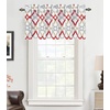 image:imageDriftAway Alexander Blackout Valances for Windows Thermal Insulated Kitchen Topper Geometric Moroccan Mid Century Pattern Match Thick Bathroom Curtain Valance Rod Pocket 52 Inch by 14 Inch RedGrayAlexanderredGray