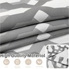 image:imageDriftAway Alexander Blackout Valances for Windows Thermal Insulated Kitchen Topper Geometric Moroccan Mid Century Pattern Match Thick Bathroom Curtain Valance Rod Pocket 52 Inch by 14 Inch RedGrayMasongray