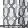image:imageDriftAway Alexander Blackout Valances for Windows Thermal Insulated Kitchen Topper Geometric Moroccan Mid Century Pattern Match Thick Bathroom Curtain Valance Rod Pocket 52 Inch by 14 Inch RedGrayMasongray