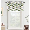 image:imageDriftAway Alexander Blackout Valances for Windows Thermal Insulated Kitchen Topper Geometric Moroccan Mid Century Pattern Match Thick Bathroom Curtain Valance Rod Pocket 52 Inch by 14 Inch RedGrayAlexanderloden Green