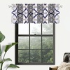 image:imageDriftAway Alexander Blackout Valances for Windows Thermal Insulated Kitchen Topper Geometric Moroccan Mid Century Pattern Match Thick Bathroom Curtain Valance Rod Pocket 52 Inch by 14 Inch RedGrayAlexandernavyGray