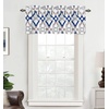 image:imageDriftAway Alexander Blackout Valances for Windows Thermal Insulated Kitchen Topper Geometric Moroccan Mid Century Pattern Match Thick Bathroom Curtain Valance Rod Pocket 52 Inch by 14 Inch RedGrayAlexandernavyGray