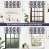 image:imageDriftAway Alexander Blackout Valances for Windows Thermal Insulated Kitchen Topper Geometric Moroccan Mid Century Pattern Match Thick Bathroom Curtain Valance Rod Pocket 52 Inch by 14 Inch RedGrayAlexandernavyGray
