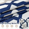image:imageDriftAway Alexander Blackout Valances for Windows Thermal Insulated Kitchen Topper Geometric Moroccan Mid Century Pattern Match Thick Bathroom Curtain Valance Rod Pocket 52 Inch by 14 Inch RedGrayMasonnavy