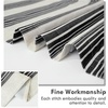 image:imageDriftAway Chris Blackout Curtain 2 Panels Grommet W52xL84 Dark BlueBlackLight Linenb
