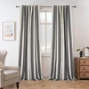 image:imageDriftAway Chris Blackout Curtain 2 Panels Grommet W52xL84 Dark BlueBlackLight Linenb