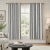 image:imageDriftAway Chris Blackout Curtain 2 Panels Grommet W52xL84 Dark BlueBlackLight Lineng