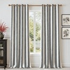 image:imageDriftAway Chris Blackout Curtain 2 Panels Grommet W52xL84 Dark BlueBlackLight Lineng