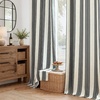 image:imageDriftAway Chris Blackout Curtain 2 Panels Grommet W52xL84 Dark BlueBlackLight Lineng