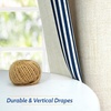 image:imageDriftAway Chris Blackout Curtain 2 Panels Grommet W52xL84 Dark BlueCabana Dark Blue